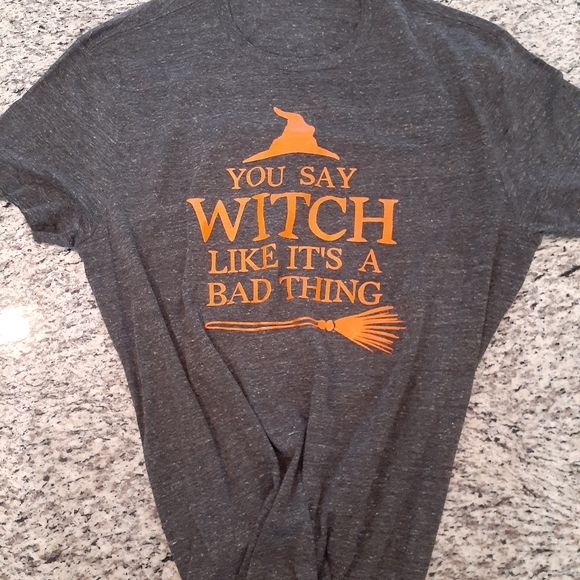 New! "You Say Witch Like It's..." Graphic Tee, XL - Picture 3 of 4